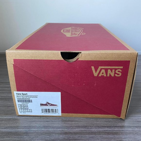 Vans Retro Sport Skate Shoes Men's Sizes Port Royale Marshmallow - Picture 14 of 16